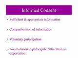 Images of Informed Consent Process In Clinical Research