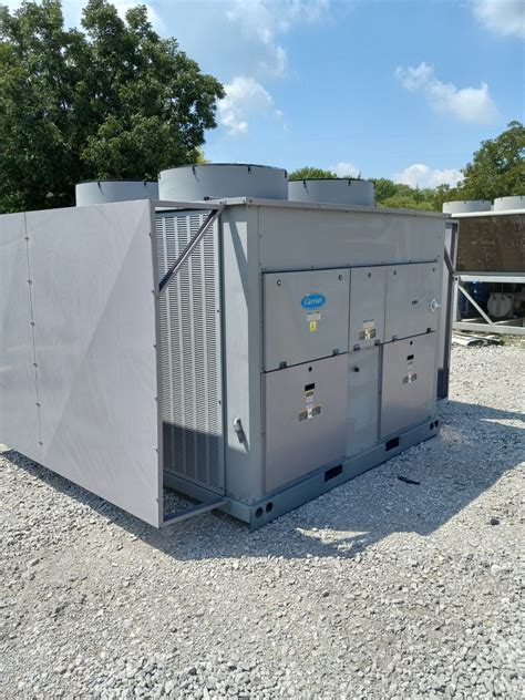 Carrier Ton Air Cooled Chiller Qty Two Available Texas Used