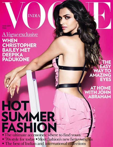 Deepika Padukone On Vogue India