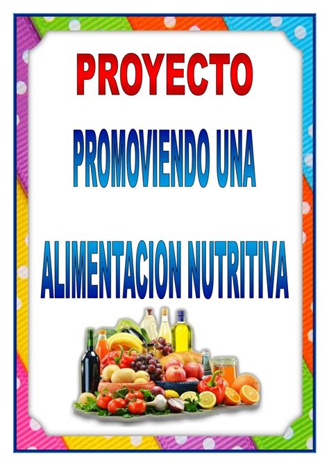 Proyecto Alimentos Nutritivos