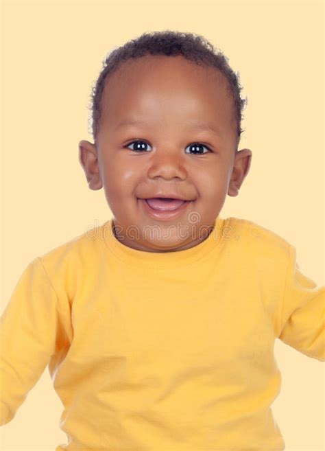 Happy Funny African Baby Six Month Ago Stock Photos Free And Royalty