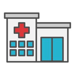 Clinic Icon of Colored Outline style - Available in SVG, PNG, EPS, AI ...
