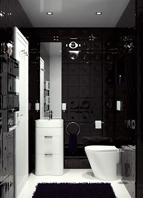 When it comes to modern bathrooms, it's no longer. 32 black bathroom wall tile ideas and pictures 2020
