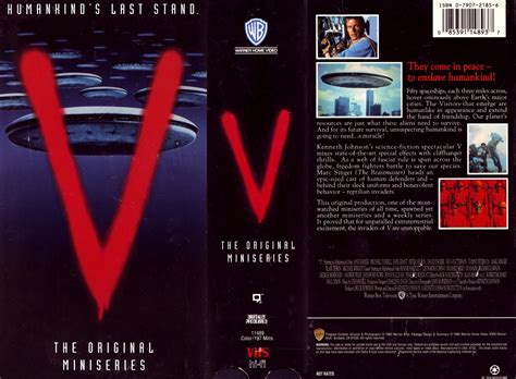 VHS Cover Scans: V: The Original Miniseries (1983)