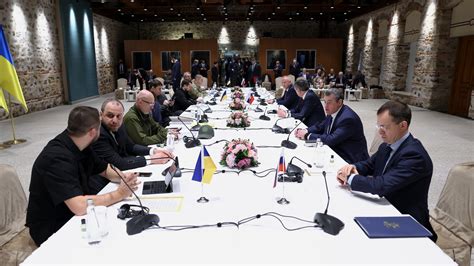 Russia And Ukraine Signal Progress In Peace Talks The New York Times