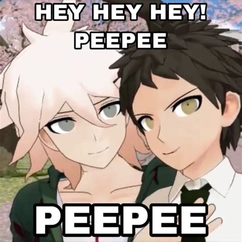 Danganronpa 2 Goodbye Despair Sdr2 Nagito Komaeda Hajime Hinata Meme