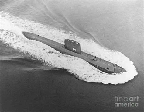 uss nautilus worlds first atomic submarine photograph by science source fine art america