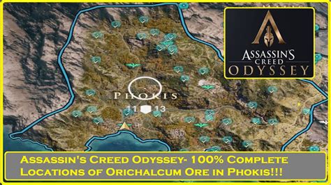 Assassins Creed Odyssey 100 Orichalcum Ore In Phokis Youtube