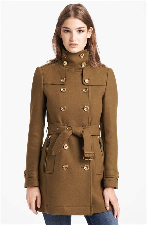 Burberry Brit Daylesmoore Wool Blend Trench Coat Nordstrom