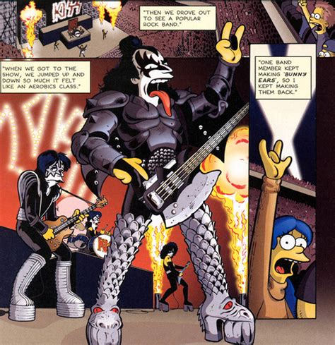 kiss wikisimpsons the simpsons wiki