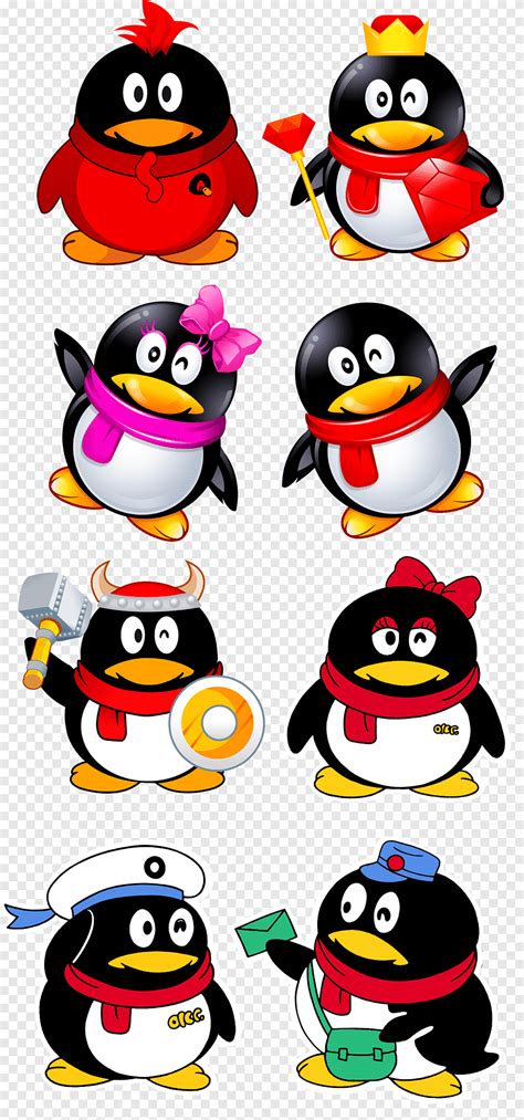 The original size of the image is 420 × 208 px and the original resolution is 300 dpi. Icono de pinguino qq tencent, pingüino, logo, vertebrado ...