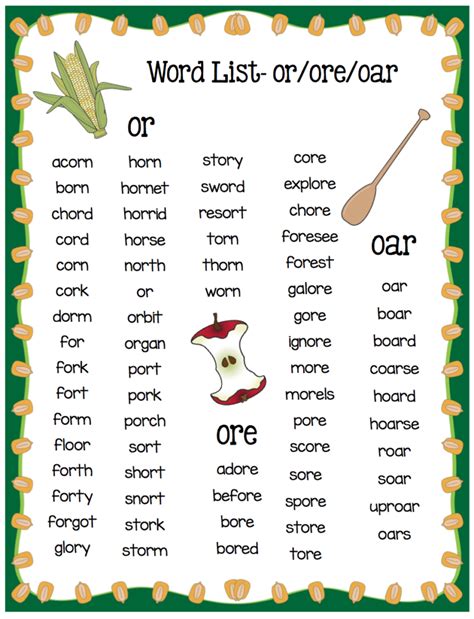 5 Letter Words With Ora In Middle Printable Calendars At A Glance