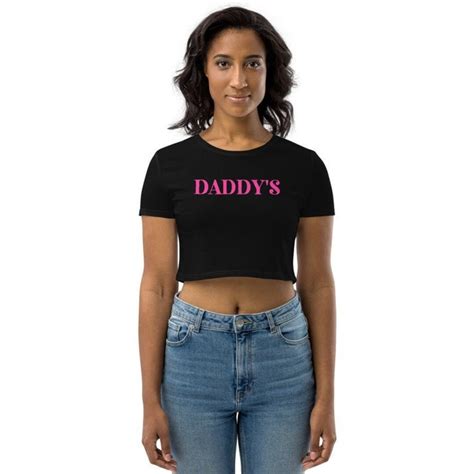 Daddy S Crop Top Ddlg Clothes Daddy Kink Ddlg Etsy