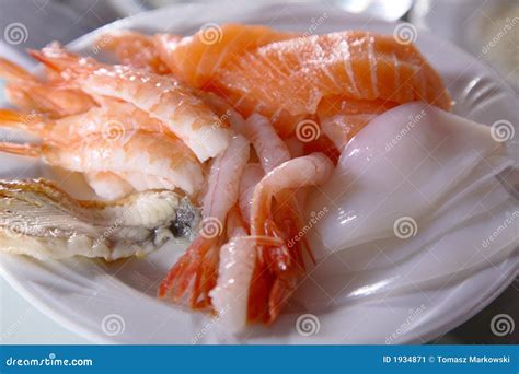 Raw Seafood Stock Image Image 1934871