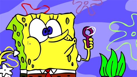 Animation Test Bubble Blowing Spongebob Youtube