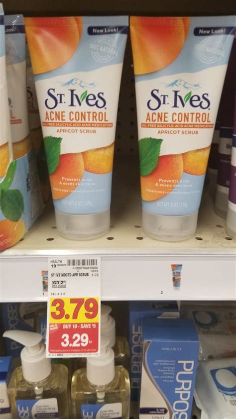 Ives scrub untuk scrubbing wajah anda. St. Ives Scrub just $2.49 - Kroger Couponing