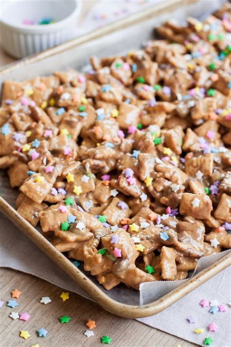 Puppy Chow I Butterscotch Sprinkles Natural Comfort Kitchen Recipe