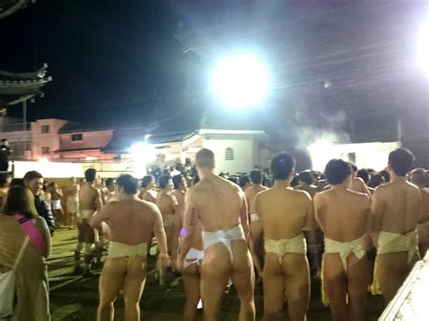 Witness Okayama S Naked Festival Saidaiji Hadaka Matsuri The Wadas On Duty