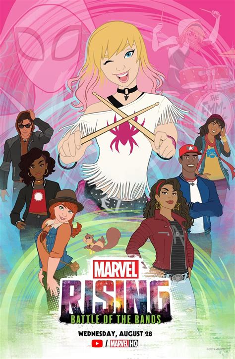 Review: Marvel Rising - Battle of the Bands - LaughingPlace.com