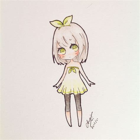 Sprout Chibi Sketch By Cheesenketchup On Deviantart