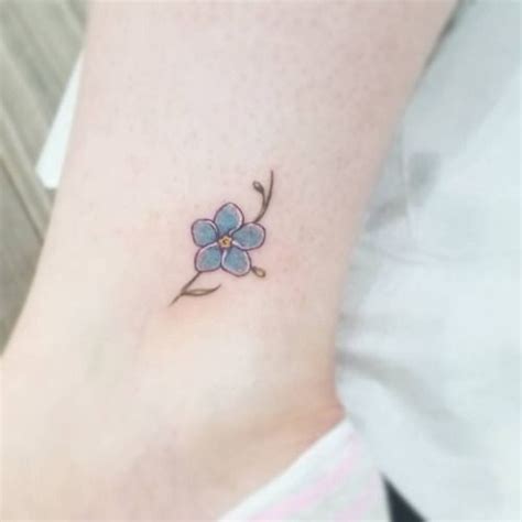 Forget me not tattoo meaning is true love, hope, and memory. Forget Me Not Tattoo Meaning And Most Beautiful Ideas For ...