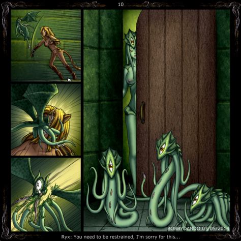Tentacle Dungeon Part By Bobbydando Hentai Foundry