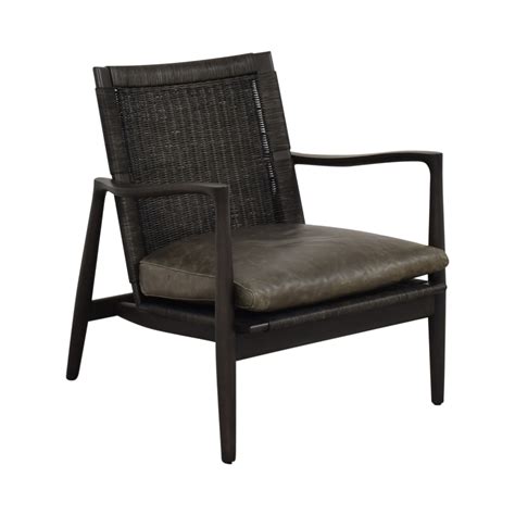 25 Off Crate And Barrel Crate And Barrel Sebago Midcentury Rattan Chair