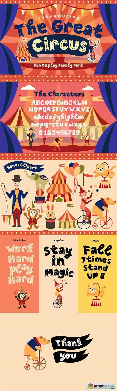 The Great Circus Free Download Vector Stock Image Photoshop Icon