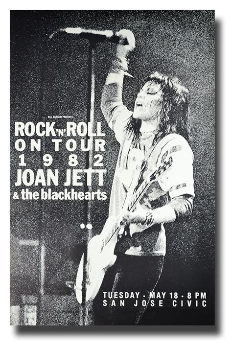 Joan Jett Poster 80s 90s Retro Vintage Repro Photo 24x36 Inch E Poster Art Posters Art