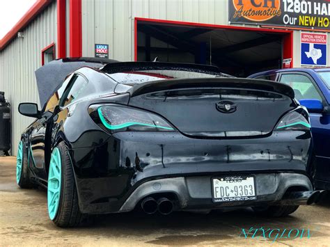 Custom Paint To Match Tail Lights Hyundai Genesis Coupe Hyundai