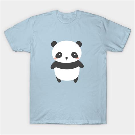 Kawaii Panda Bear T Shirt Panda T Shirt Teepublic Uk