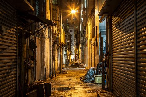 Hong Kong Alleyways Alleyway Alley Abandoned Cities