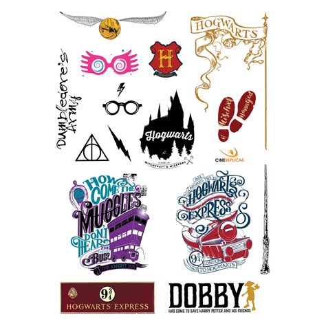 Harry Potter Stickers Harry Potter Hogwarts School Crest Sticker