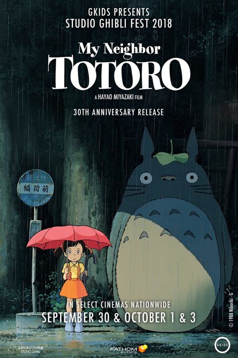 Il Mio Vicino Totoro Torna Al Cinema In America Per Il Trentesimo
