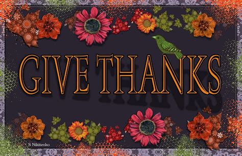 Christian Images In My Treasure Box: Give Thanks