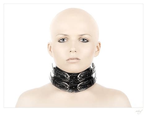 throat belt choker necklace long thick hair necklace