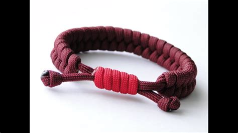 A piece of paracord about 8 or 9 feet long; How to Make a Rastaclat Style Fishtail Paracord Survival Bracelet/Common Whipping Sliding Knot ...