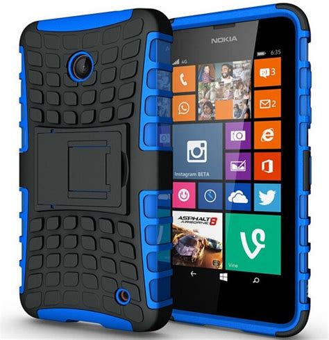 For Nokia Lumia 635 Case 636 638 N630 N635 Heavy Duty Armor Shockproof