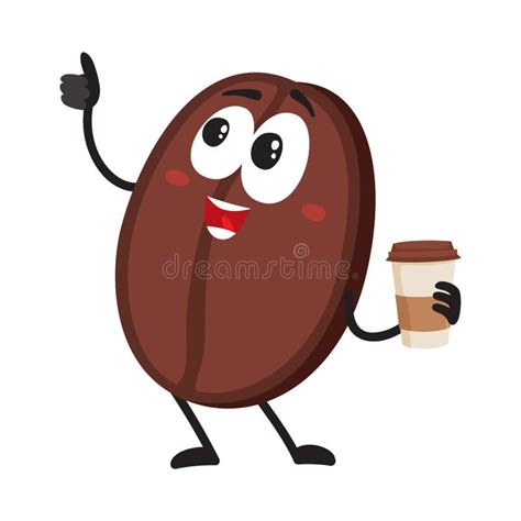 Funny Coffee Bean Stock Illustrations 1203 Funny Coffee Bean Stock