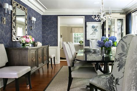 This dining room in a family home designed by. 25+ Blue Dining Room Designs, Decorating Ideas | Design ...