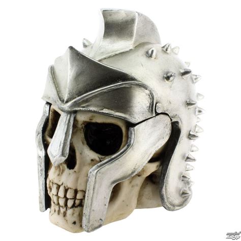 Dekorace Krabička Gladiator Skull B1448d5 Metalshopcz