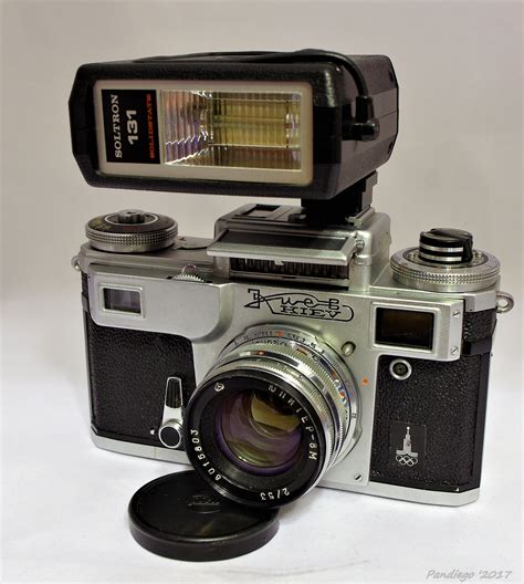 Kiev 4M Olympic - Made by Arsenal (1979-1980) - 35mm rangefinder camera 