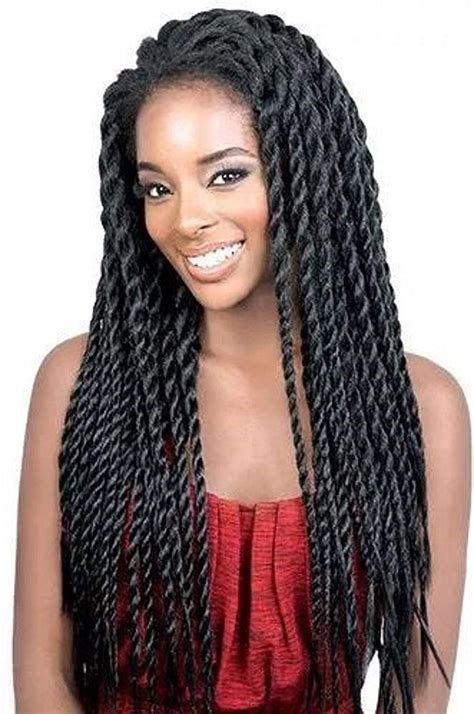 Synthetic Braided Lace Front Wigs African American Twist