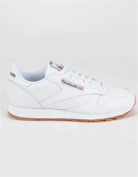 Reebok Classic Leather Shoes White Tillys