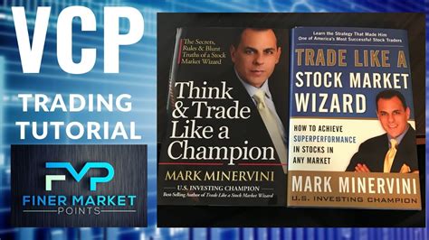vcp tutorial mark minervini volatility contraction pattern swing trading youtube
