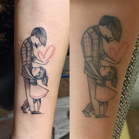 pin on dad and daughter tattoo