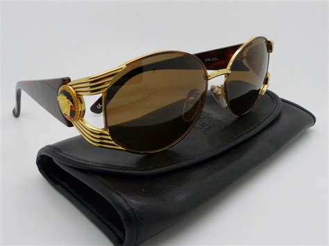 Rare Vintage Gianni Versace Sunglasses Mod S64 Col 31l