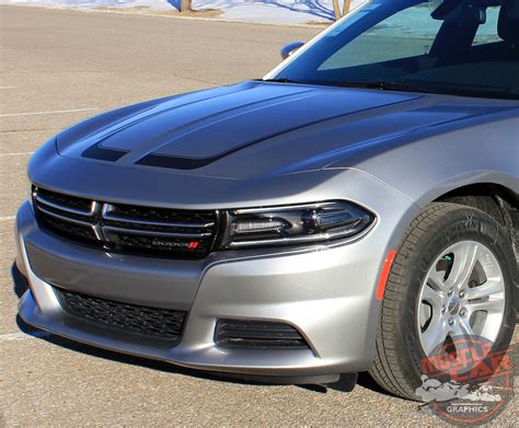 Scallop Hood 15 Dodge Charger Stripes Charger Decals Charger Vinyl