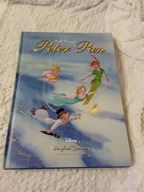 Peter Pan Disney Classic Childrens Book Tinker Bell Etsy