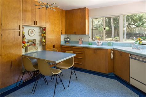 20 Vintage Mid Century Modern Kitchen
